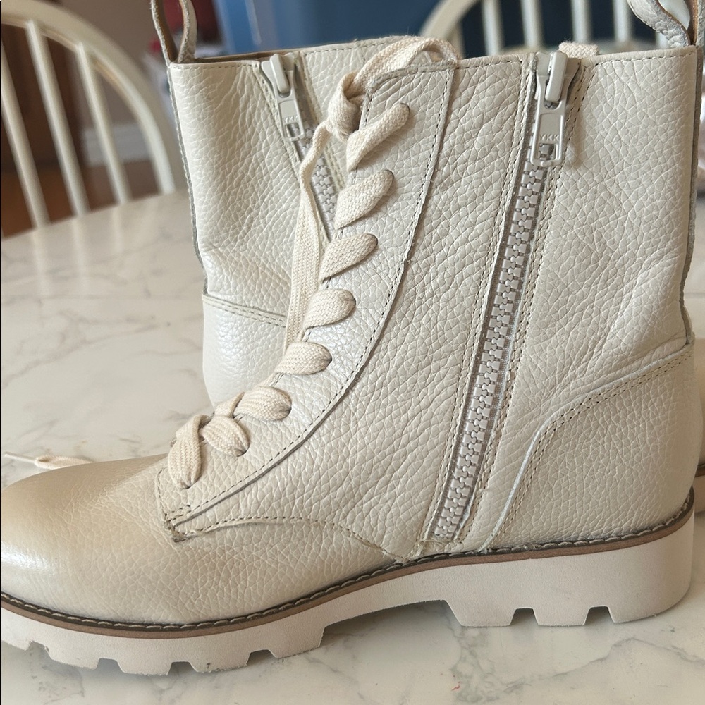 Vionic Beige Ankle Boots - Picture 6 of 6